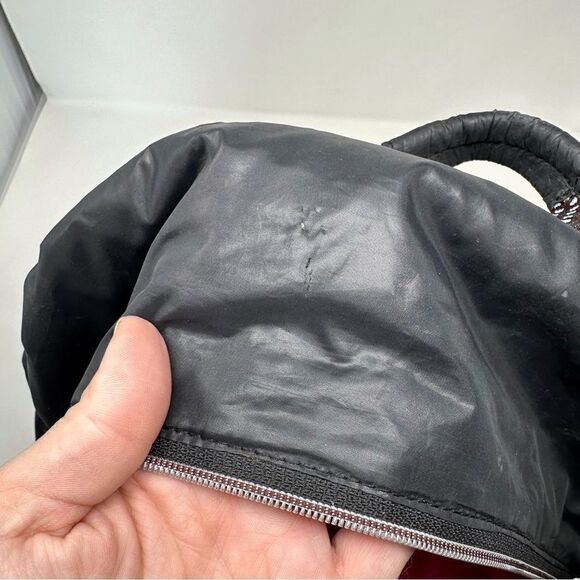 Harajuku Lovers Backpack Grey Nylon Rare - Picture 7 of 9